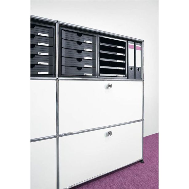 ODLOŽNI PREDAL, PREDALNIK HAN SYSTEM BOX ZAPRT SIV