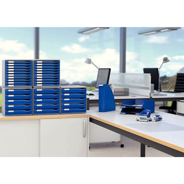 ODLOŽNI PREDAL, PREDALNIK LEITZ 5280-35, 5 PREDALOV MODER