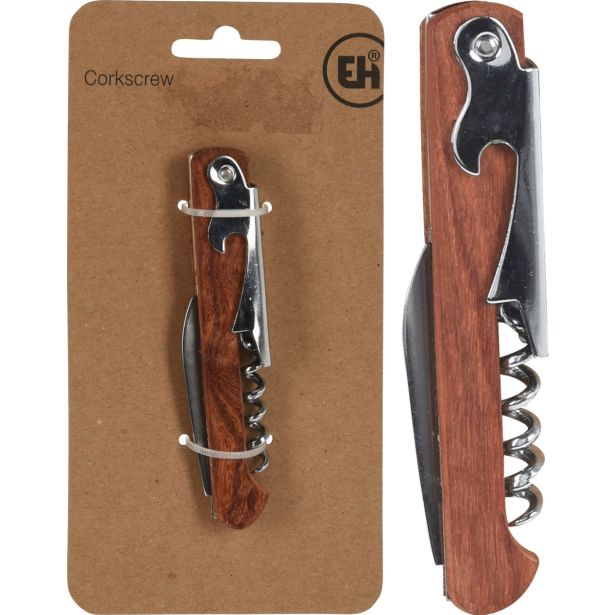 ODPIRAČ EH ZA BUTELJKE LESEN ROČAJ