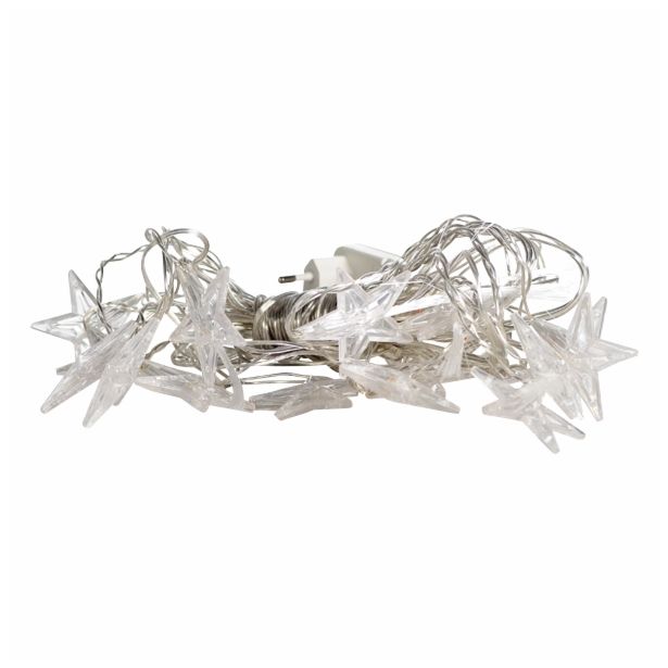 LUČKE MQ OKENSKA ZAVESA 18 LED ZVEZDIC 1.25 X 0.85M