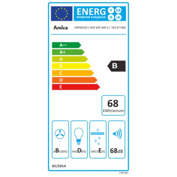 POŠEVNA STENSKA NAPA AMICA OKP6655S