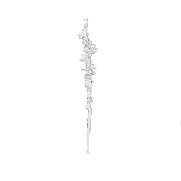 OKRASEK ZA JELKO DECORIS LEDENA SVEČA 25 CM