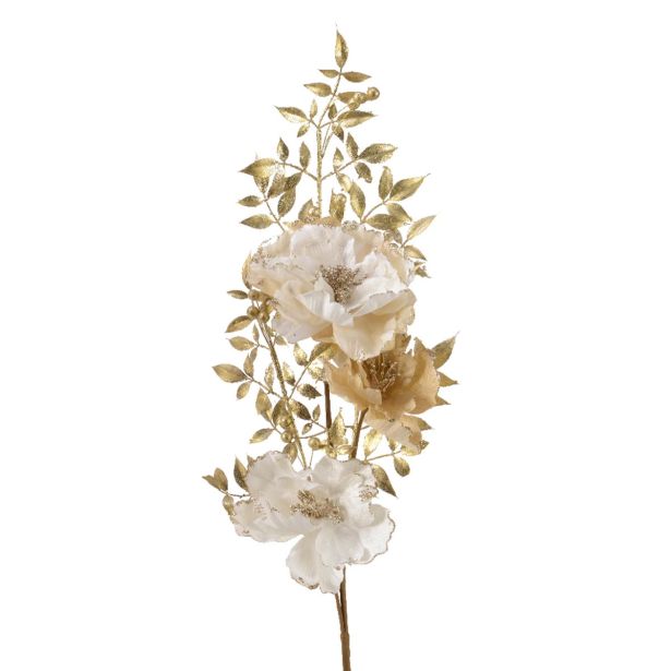 OKRASEK ZA JELKO DECORIS ROŽE 85 CM SORTIRANO
