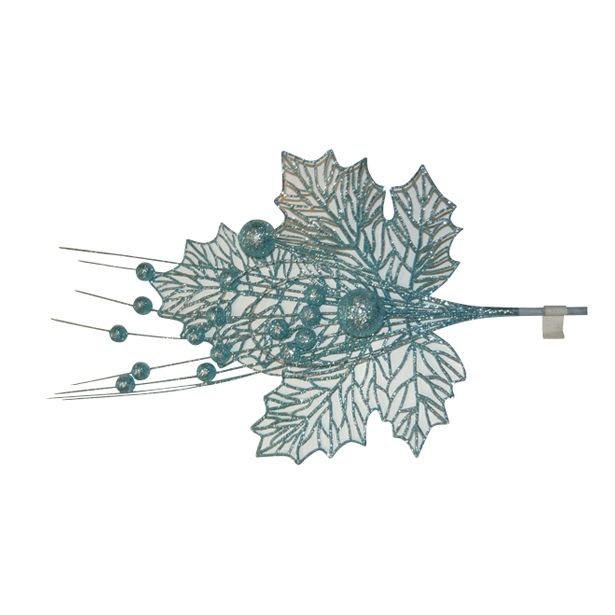 OKRASEK ZA JELKO GLOSSTYLE PIK 60 CM MODRE BARVE