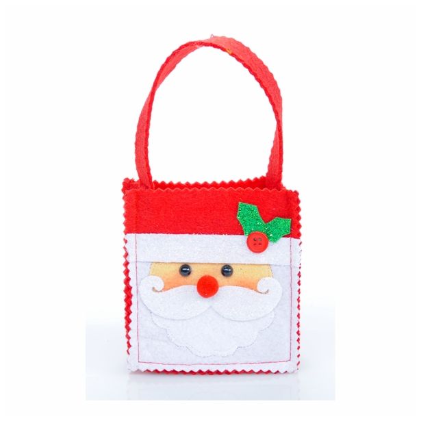 OKRASEK ZA JELKO GLOSSTYLE VREČKA IZ FILCA 19X5X20 S FIGURO RAZLIČNI MOTIVI