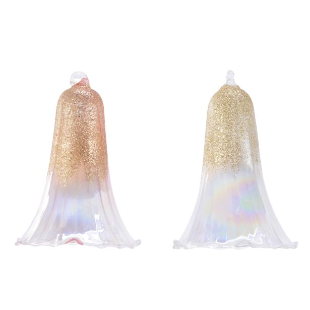 OKRASEK ZA JELKO ZVONEC Z BLEŠČICAMI, SORT