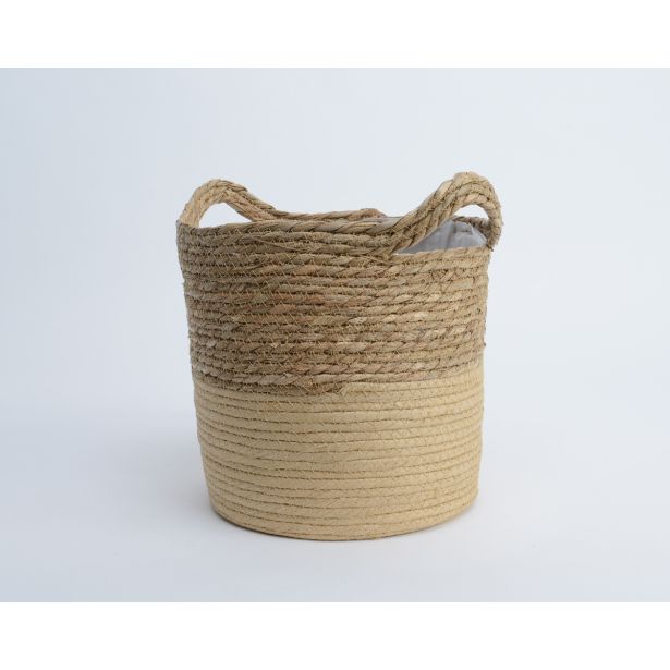 DEKORACIJA OKRASNA KOŠARA FI 28CM X V 25.5CM