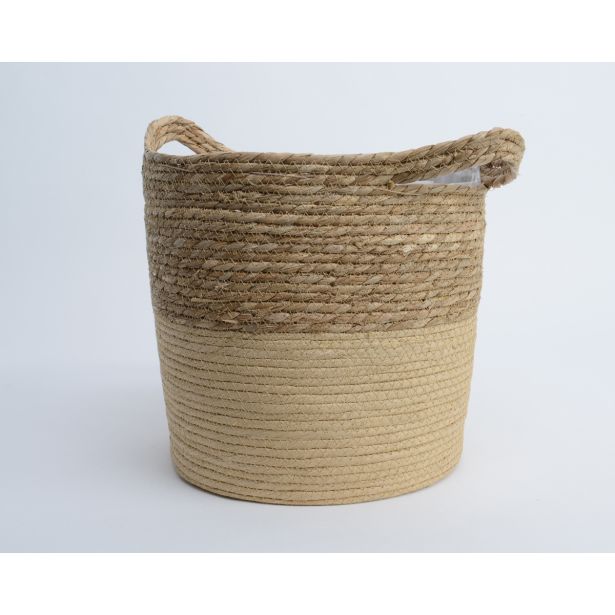 DEKORACIJA OKRASNA KOŠARA FI 33CM X V 31CM