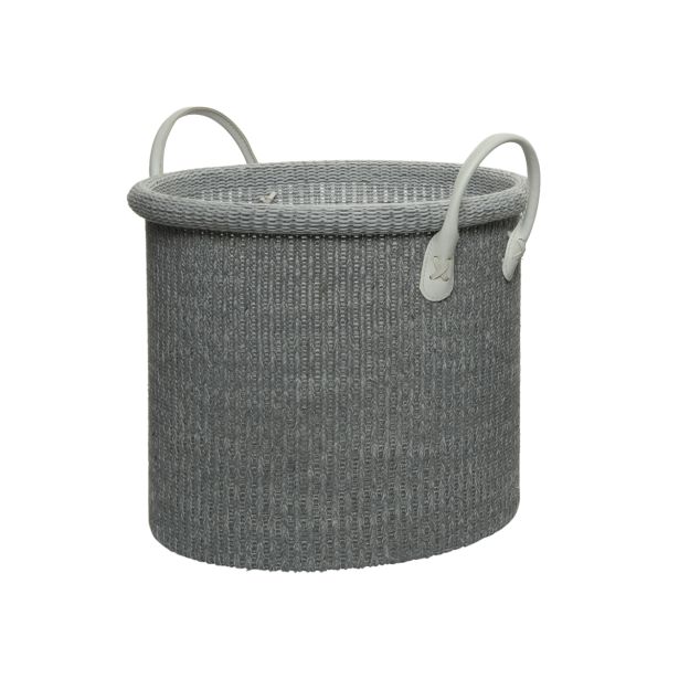 OKRASNA OKROGLA KOŠARA IZ BOMBAŽA