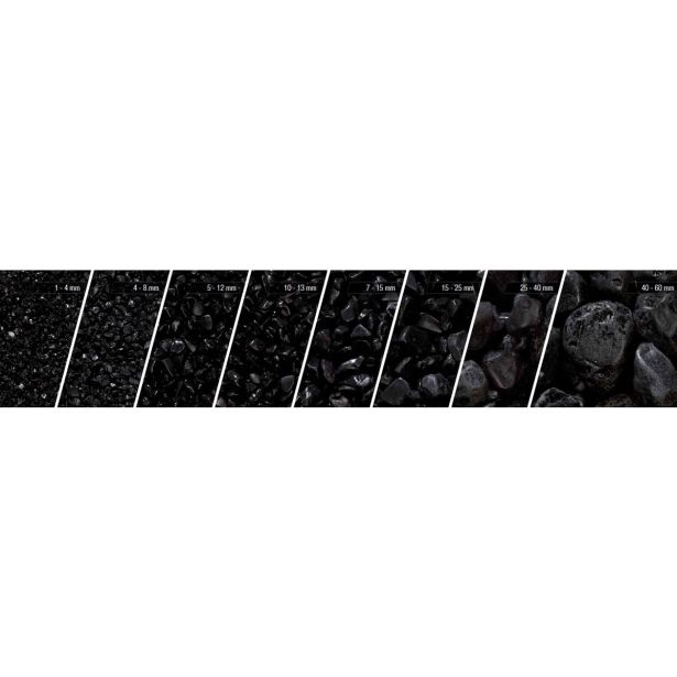 OKRASNI KAMEN/SKALA ZANDOBBIO PRODNIK NERO EBANO 40/60 BIG BAG 1500 KG 1M3