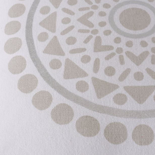 OKRASNI VZGLAVNIK BOLTZE ESTANY, BEŽ, BEL Z VZORCEM, SORT.