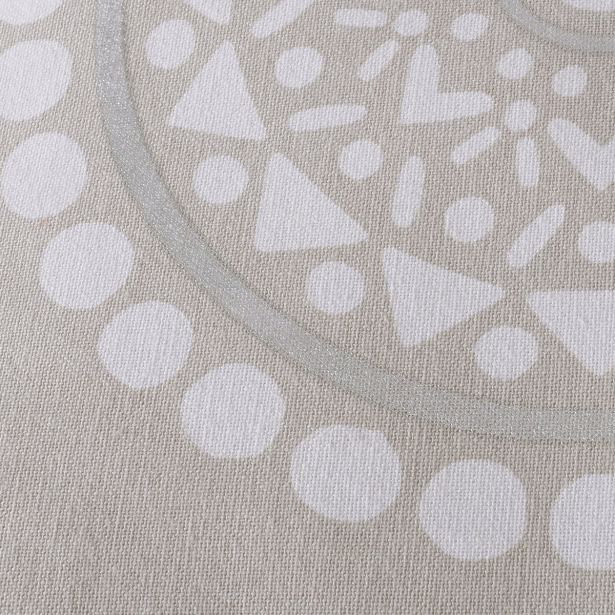 OKRASNI VZGLAVNIK BOLTZE ESTANY, BEŽ, BEL Z VZORCEM, SORT.