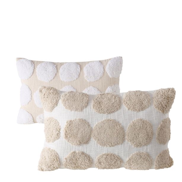 OKRASNI VZGLAVNIK BOLTZE TUFFPA, BEŽ, KREM Z VZORCEM, SORT.