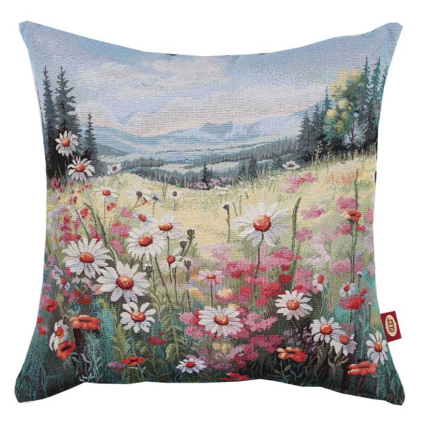 OKRASNI VZGLAVNIK URH 2-VANJA 45X45 VEČBARVNA VEZEN