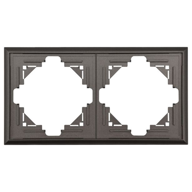 OKVIR LUNE LUNE 2X ANTRACIT