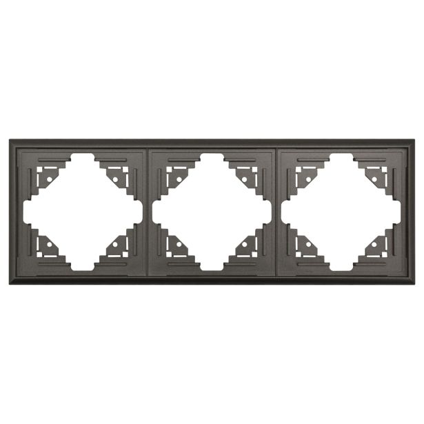 OKVIR LUNE LUNE 3X ANTRACIT