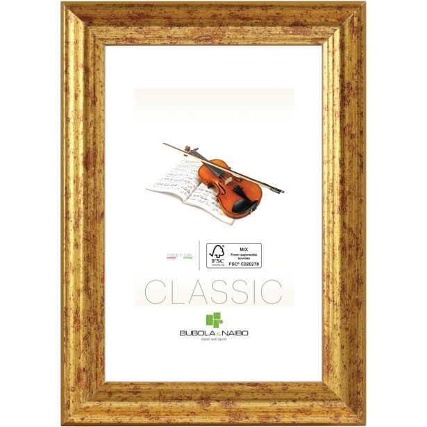 OKVIR ZA SLIKO BUBOLA&NAIBO CLASSIC ZLAT 13X18 CM