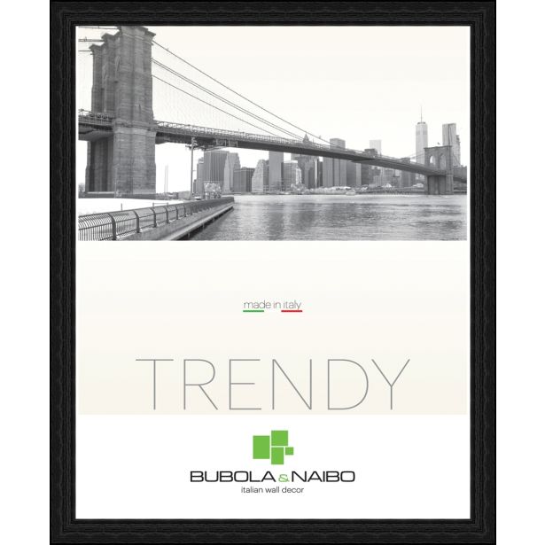 OKVIR ZA SLIKO BUBOLA&NAIBO TRENDY ČRN 18X24 CM