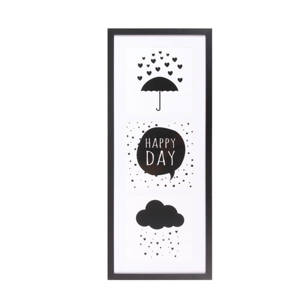 OKVIR ZA SLIKO TOGNANA RAIN 23X95 CM ZA 3 SLIKE