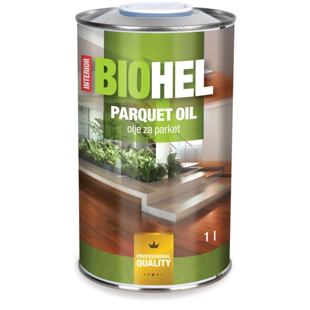 OLJE ZA LES HELIOS I. BIOHEL OLJE ZA PARKET 1L