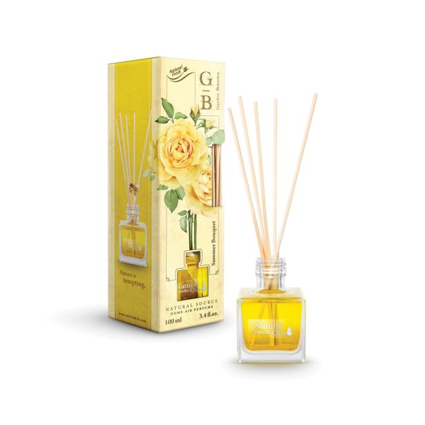 OLJE/DIŠAVA BANEX DIŠAVA S PALČKAMI 100 ML SUMMER BOUQUET