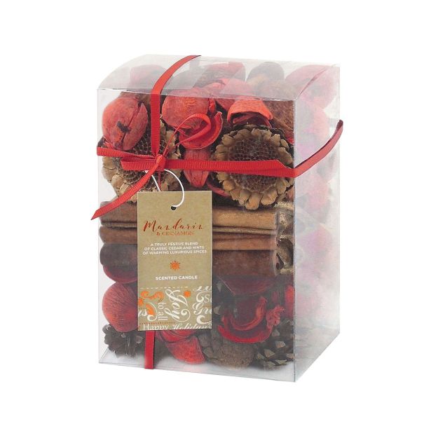 OLJE/DIŠAVA GALA-KERZEN POTPURI MANDARINA CIMET 11X9X16.5 CM