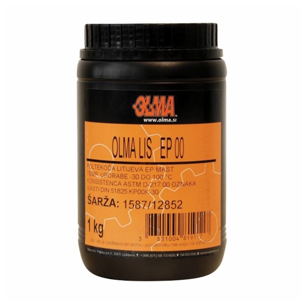 MAZALNA MAST OLMA LIS EP 00 1 KG / #6 / P576 / SW/TB