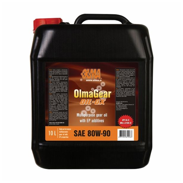 MAZIVA IN TEKOČINE OLMA OLMAGEAR OIL GX 80W90 10 LIT / R1 / P80 / JC