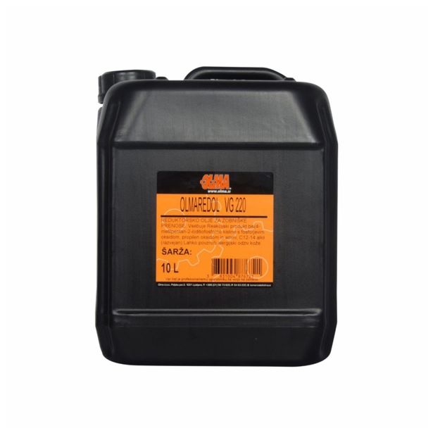 OLJE ZA MAZANJE ZOB.PREN. OLMA OLMAREDOL VG 220 10 LIT / R1 / P60 / JC