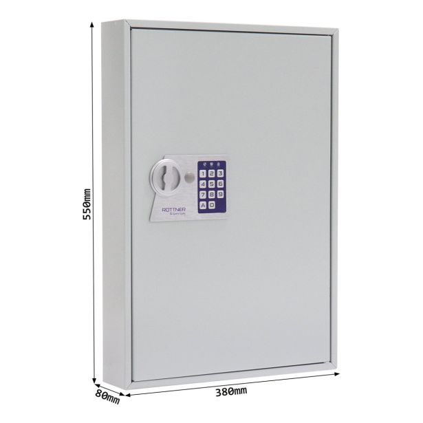 OMARICA ZA KLJUČE ROTTNER S50 ZA 50 KLJUČEV, SIVA, ELEKTRONSKA KLJUČAVNICA