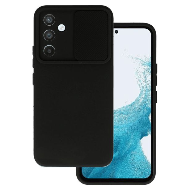 ONASI LENS COVER SILIKONSKI OVITEK ZAŠČITA ZA IPHONE 16 - ČRN