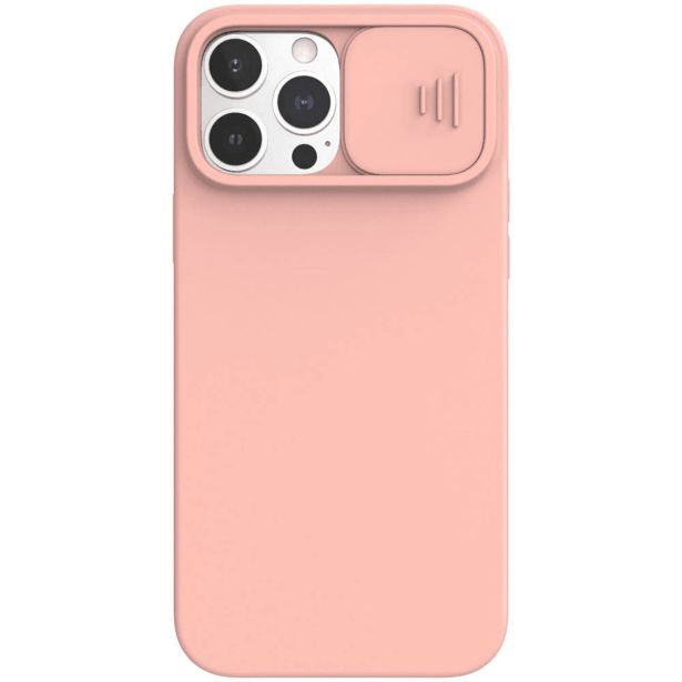 ONASI LENS COVER SILIKONSKI OVITEK ZAŠČITA ZA IPHONE 16 PRO MAX - ROZA