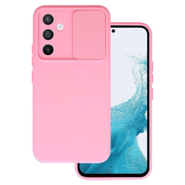 ONASI LENS COVER SILIKONSKI OVITEK ZAŠČITA ZA IPHONE 16 - ROZA