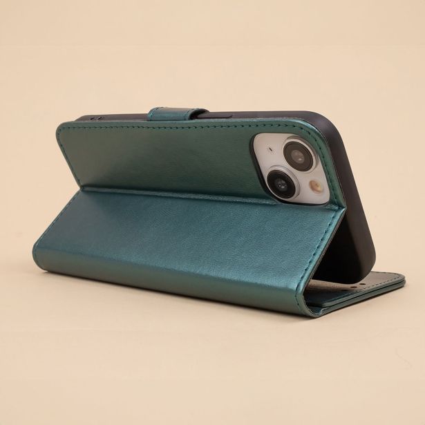 ONASI PREKLOPNA TORBICA FANCY DIARY GLADKA SAMSUNG GALAXY A56 - ZELENA