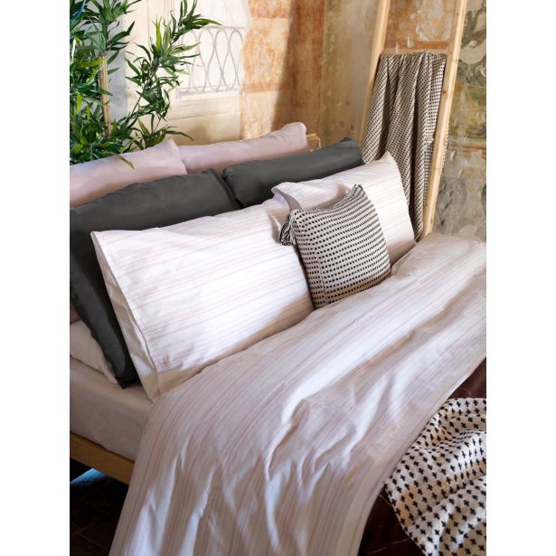 POSTELJNINA AMO LA CASA ONIKA 140X200/60X80 CM ČRTASTA