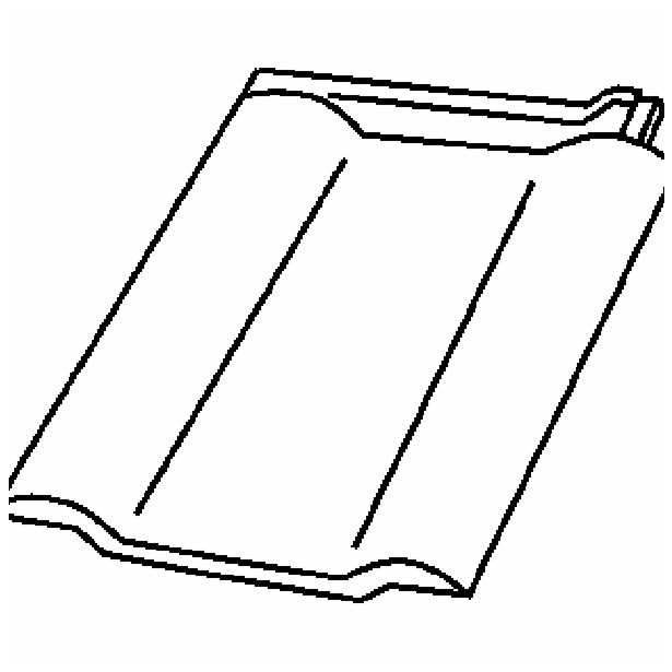 OPEČNA KRITINA BRAMAC RUBIN 13V DVOVALOVNIK TIKOVINA