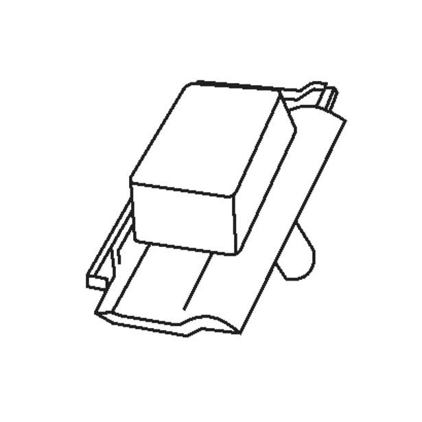 OPEČNA KRITINA BRAMAC RUBIN 13V PREZRAČ. SET 125MM KRIS. SIV