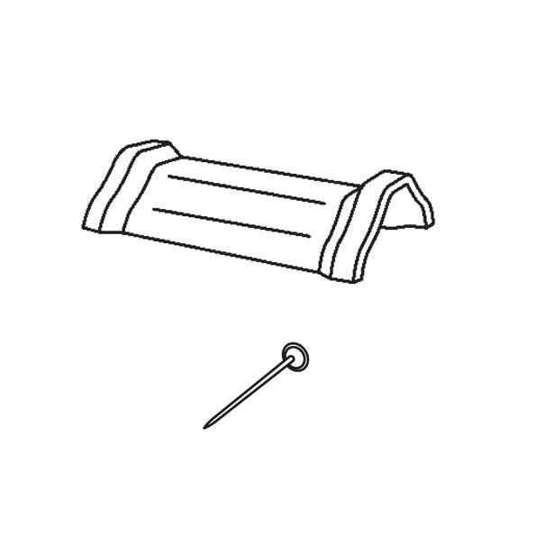 OPEČNA KRITINA BRAMAC SLEMENJAK IZRAVNALNI HO KRISTALNO SIV