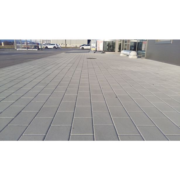 BETONSKI TLAKOVEC OBLAK GROUP OPEKA 10X20X6 CM CEMENTNO SIV