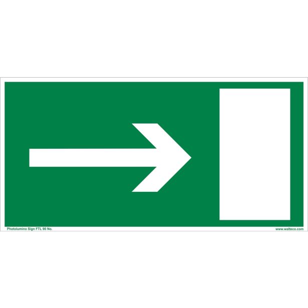 OPOZORILNI ZNAK WALTECO IZHOD PUŠČICA