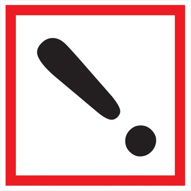 OPOZORILNI ZNAK WALTECO POZOR NEVARNO ZA ZDRAVJE