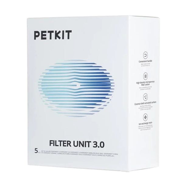 OPREMA ZA MAČKE PETKIT FILTER UNIT 3.0 KOMPLET F ILTROV ZA PAMETNO FONTANO