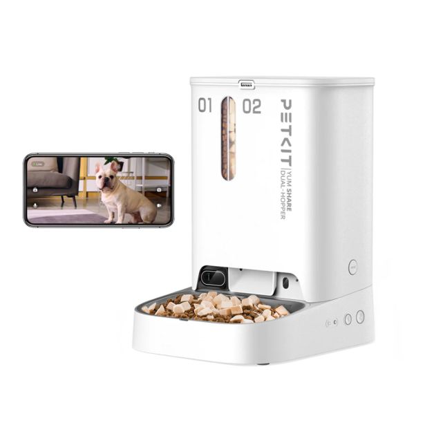 OPREMA ZA MAČKE PETKIT YUMSHARE DUAL HOPPER 2 PAMETNI DOZIRNIK HRANE