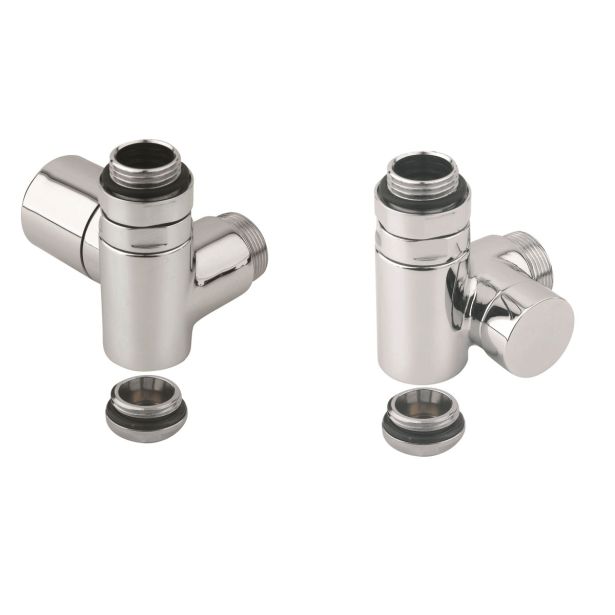 OPREMA ZA RADIATOR BIAL VENTIL IN ZAPIRALO KOTNI KOMBI, KROM