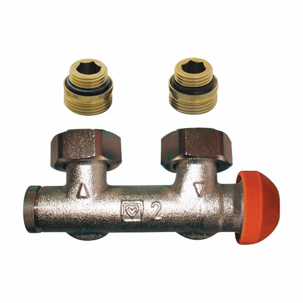 OPREMA ZA RADIATOR HERZ PRIKLJ. KOTNI Z INT.TERM. VENT. 12.7 MM (1/2) DVOC.