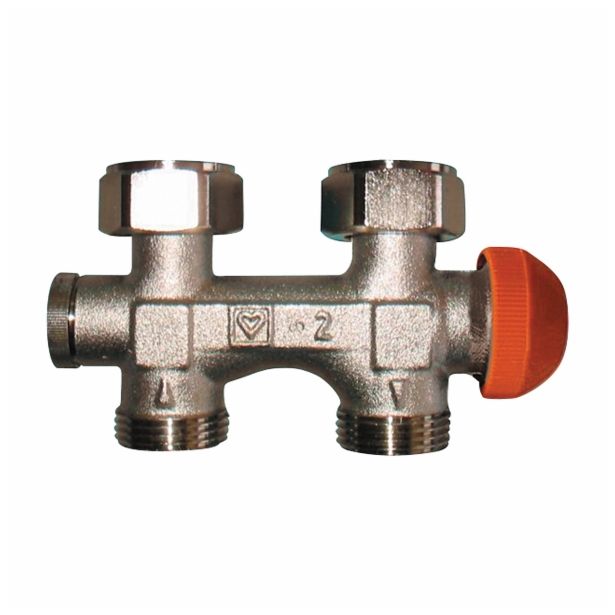 OPREMA ZA RADIATOR HERZ PRIKLJ. RAVNI Z INT.TERM. VENT. 19.05 MM (3/4) DVOC