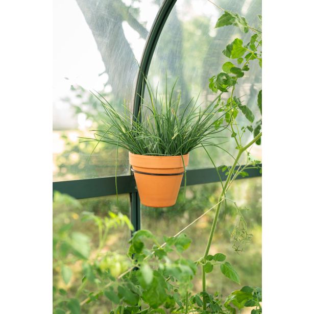 OPREMA ZA RASTLINJAK VITAVIA NOSILEC ZA LONČKE ZA RASTLINE 14 CM,ČRN,3/1