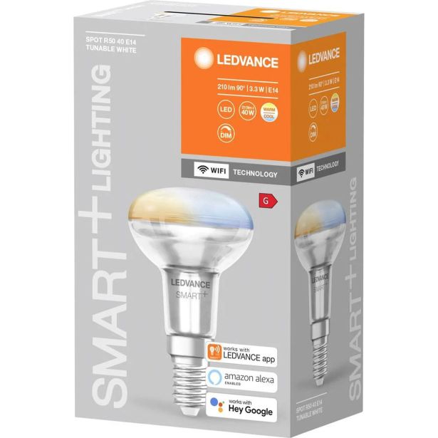 OPREMA ZA SMART SVETILA LEDVANCE R50 40 3W TW E14 SMART WIFI