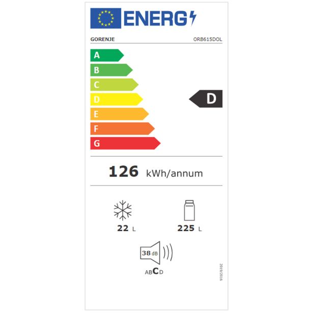 HLADILNIK GORENJE ORB615DOL