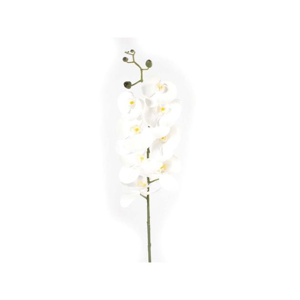 UMETNO CVETJE ORHIDEJA BELA 105CM